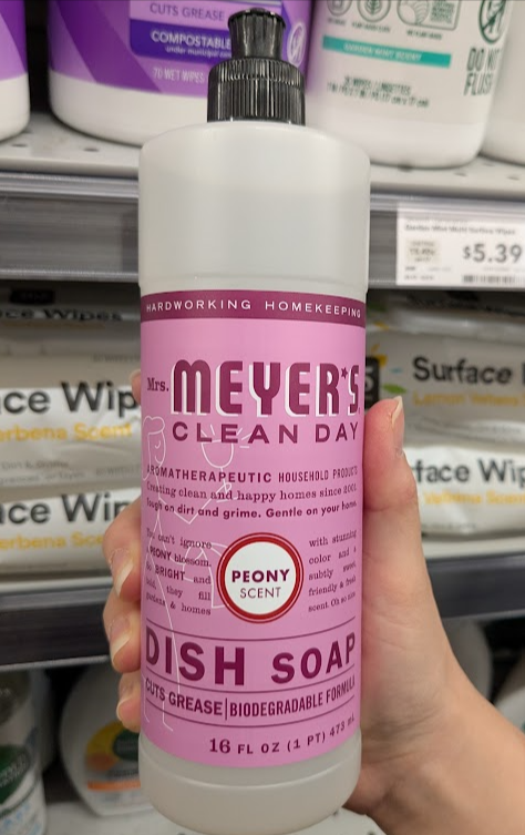 MRS. MEYER'S CLEAN DAY, Peony Dish Soap