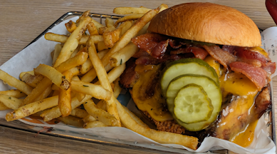 Smoked Bacon Brisket Burger